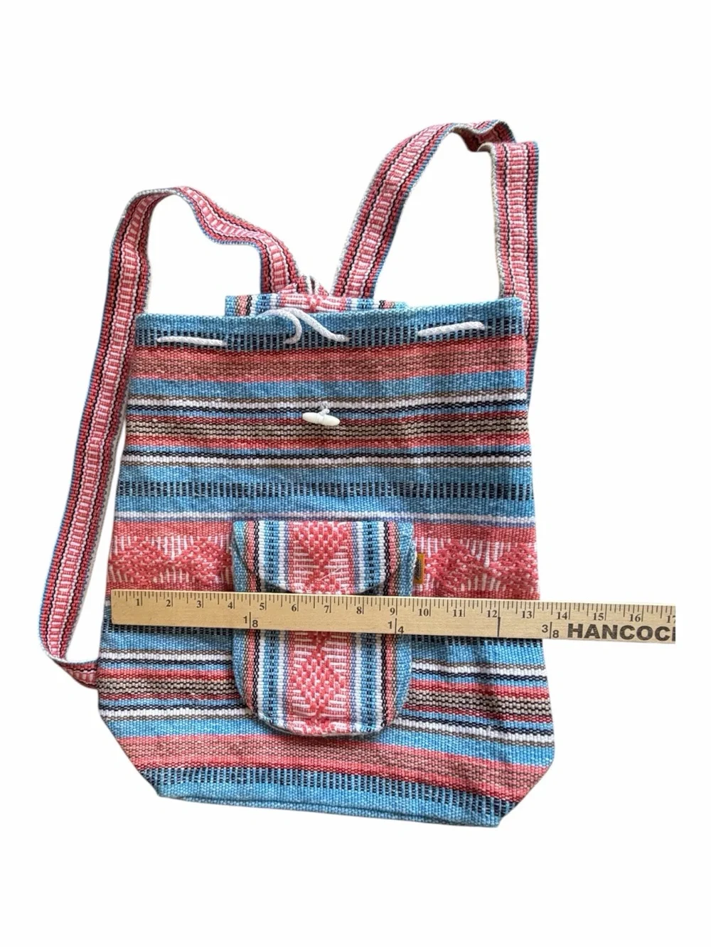 Pinzón Mexico Woven Backpack Southwestern Boho